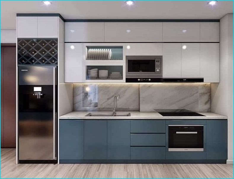 tủ bếp nhựa đài loan