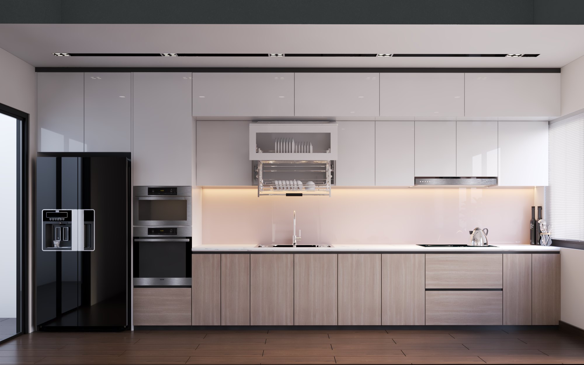 tủ bếp nhựa picomat