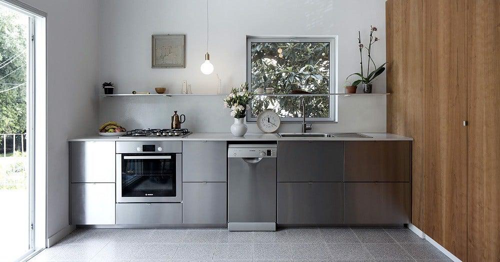 tủ bếp xây gạch