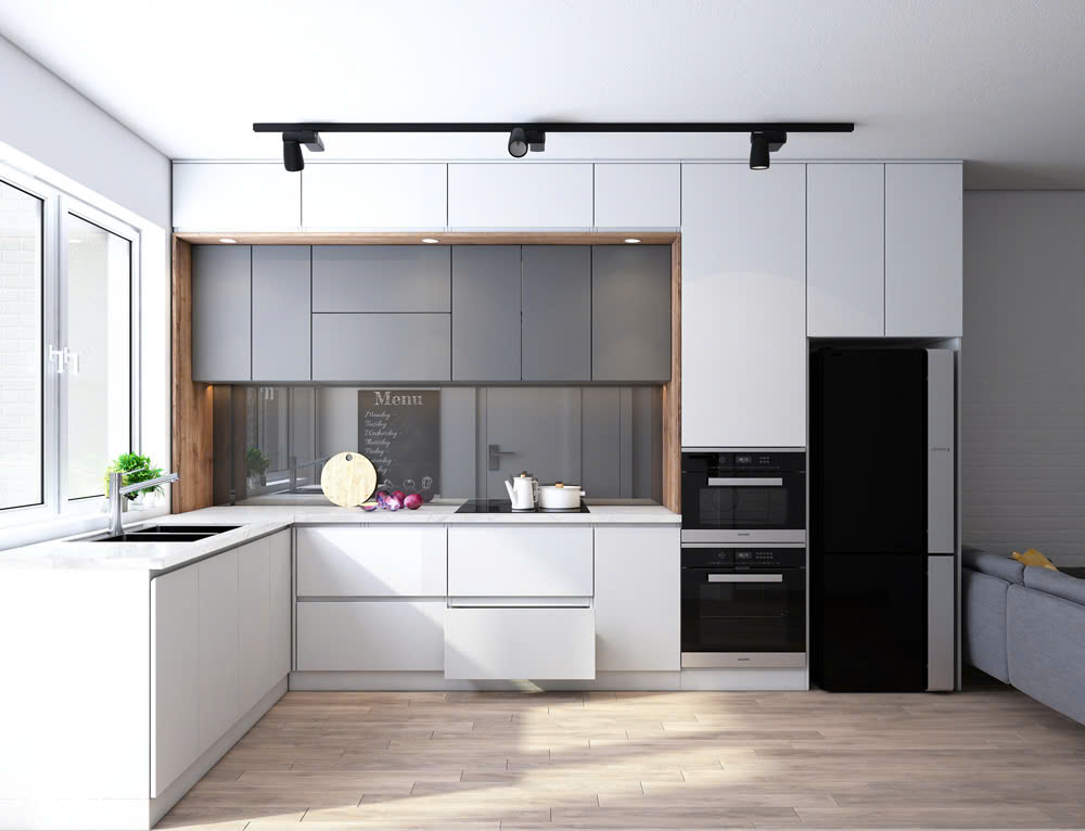 tủ bếp nhựa picomat