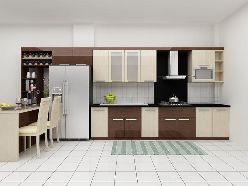 tủ bếp nhựa picomat