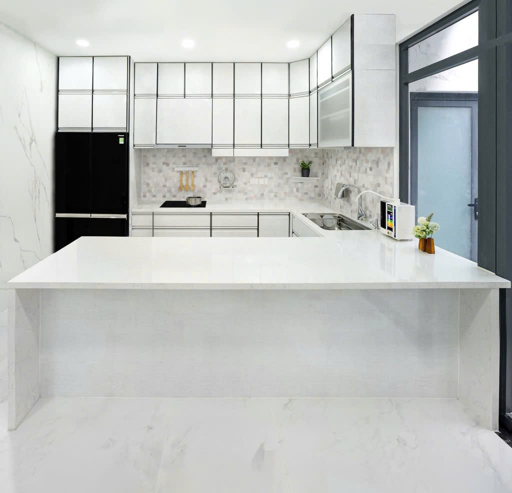 tủ bếp chung cư