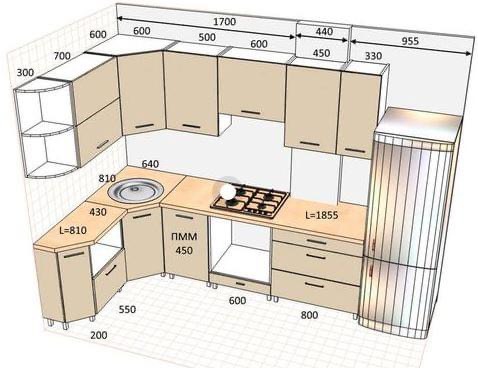 tủ bếp gỗ tự nhiên