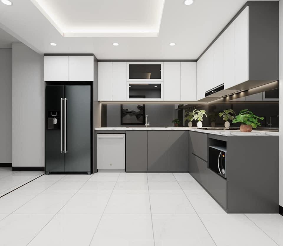 tủ bếp nhựa picomat