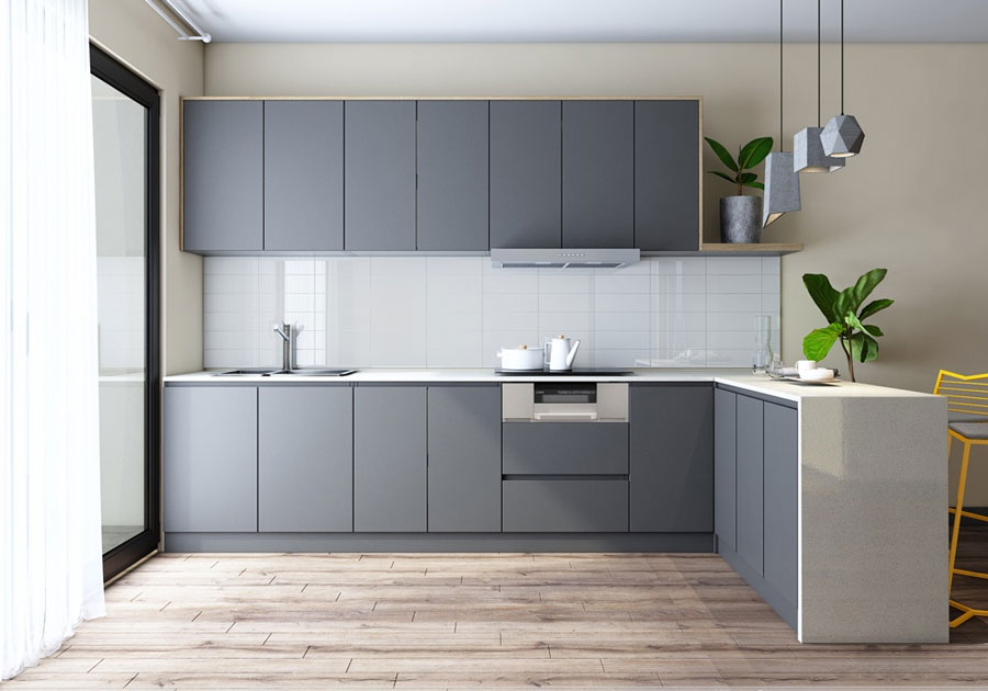 tủ bếp nhựa picomat