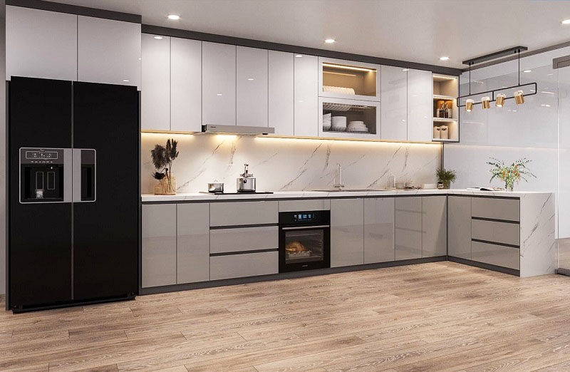 tủ bếp nhựa đài loan