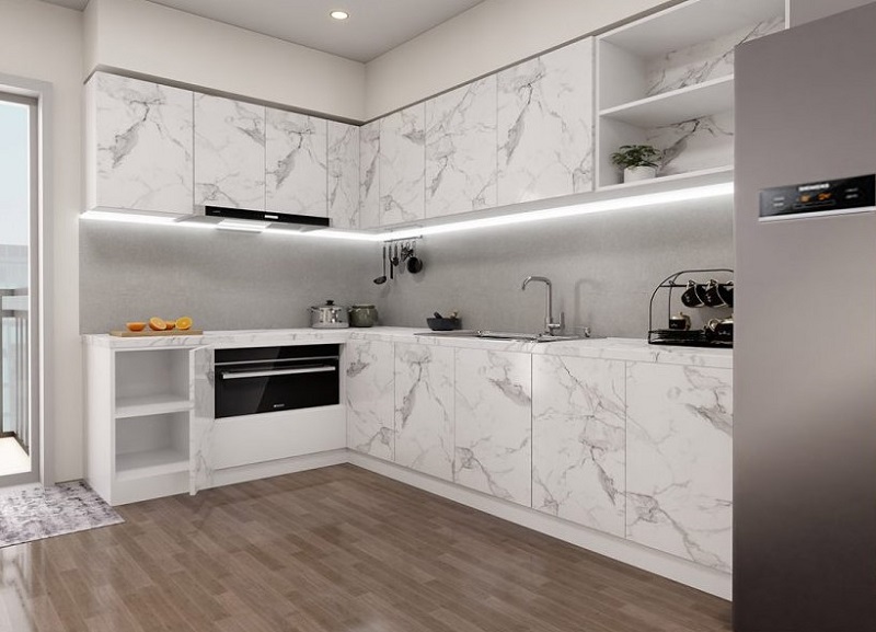 tủ bếp nhựa đài loan