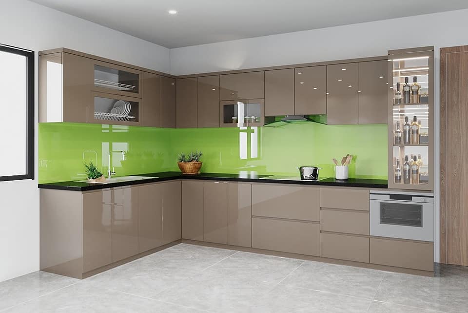 tủ bếp nhựa đài loan