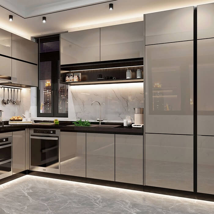 tủ bếp nhựa đài loan