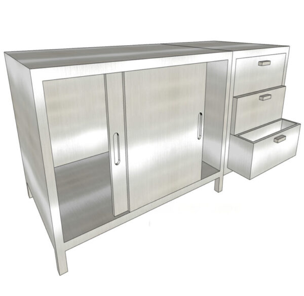 Tủ Inox mẫu số 3