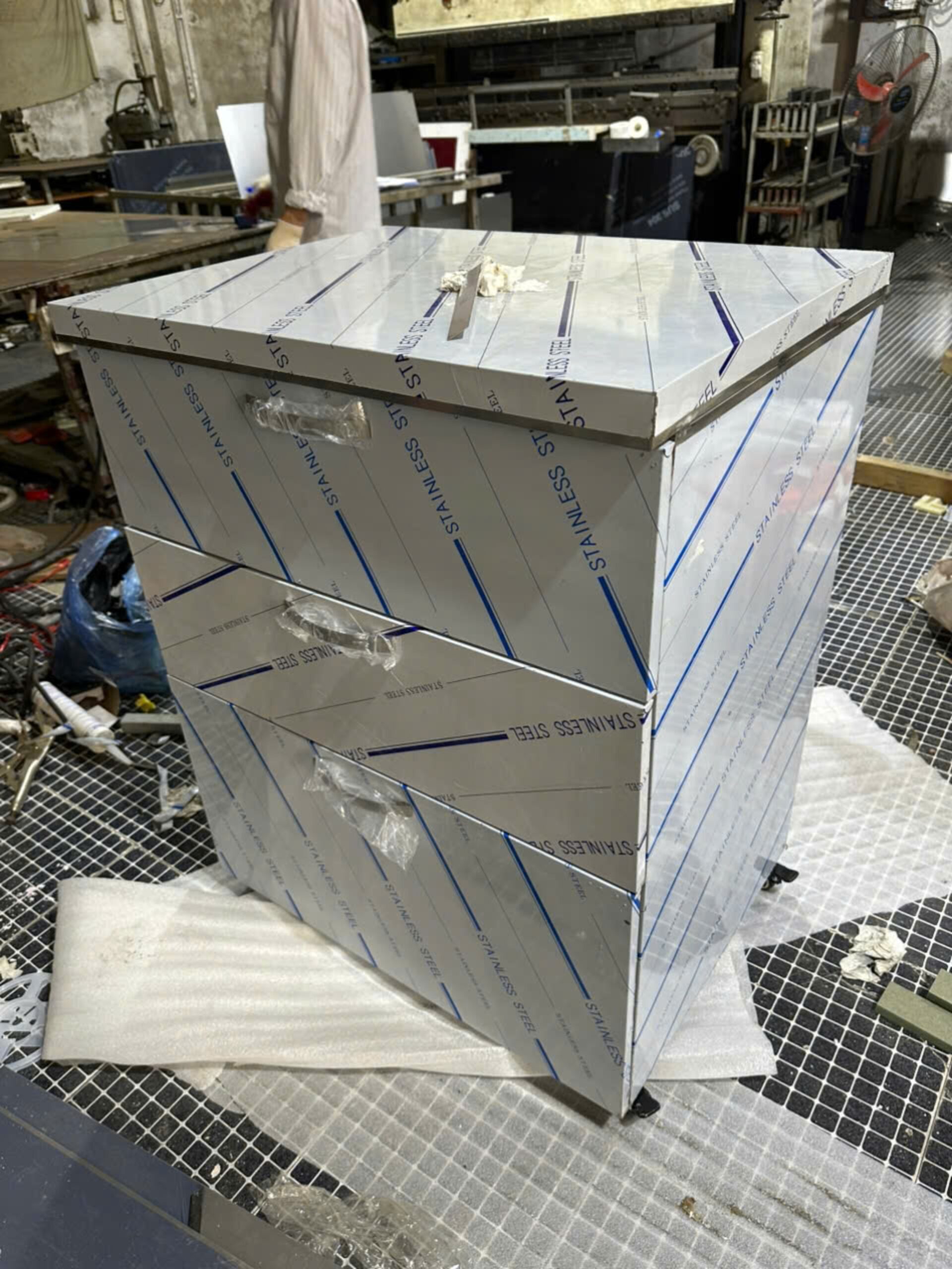 Tủ di động 3 ngăn có bánh xe - Ảnh 3