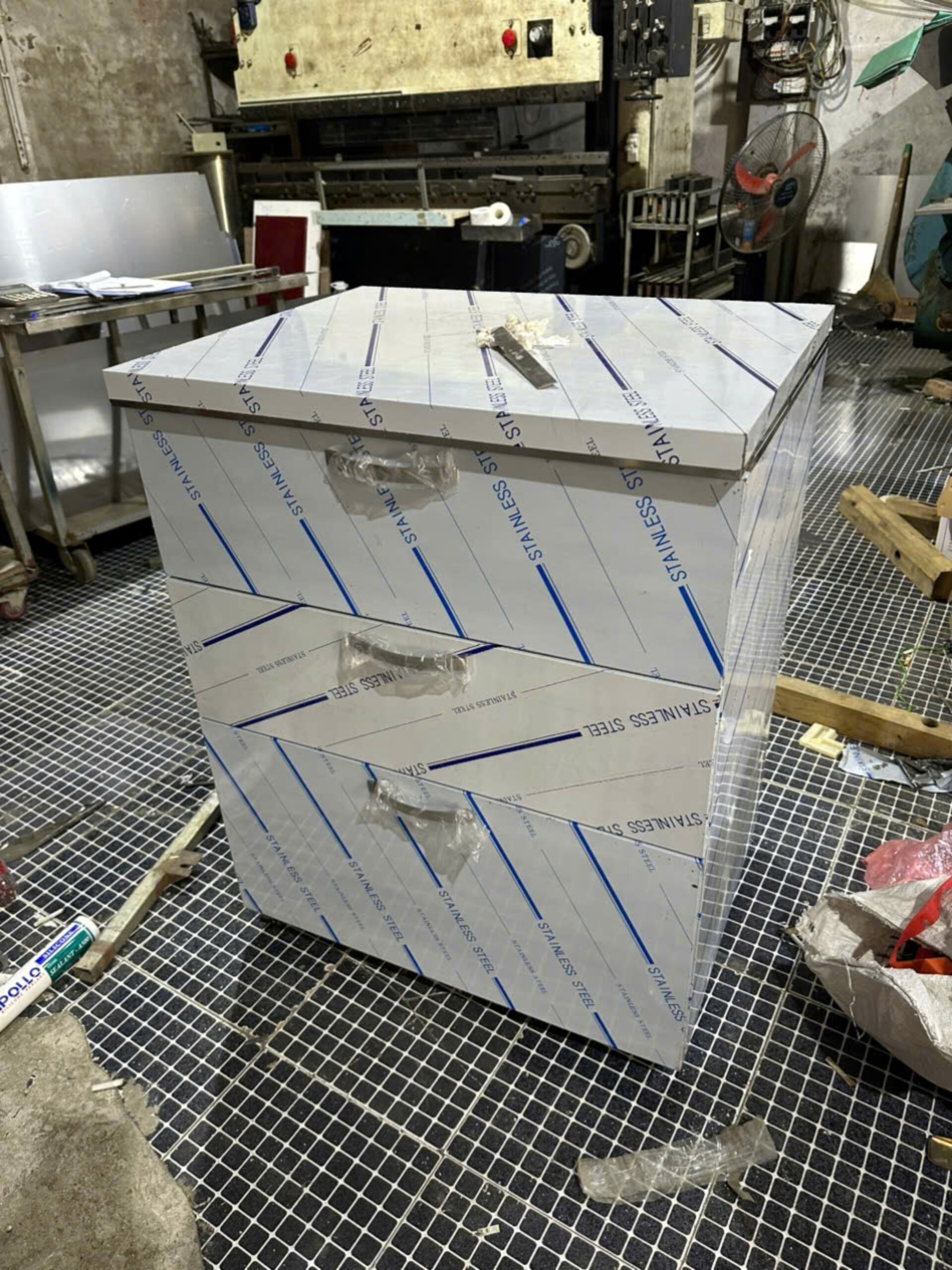 Tủ di động 3 ngăn có bánh xe - Ảnh 4