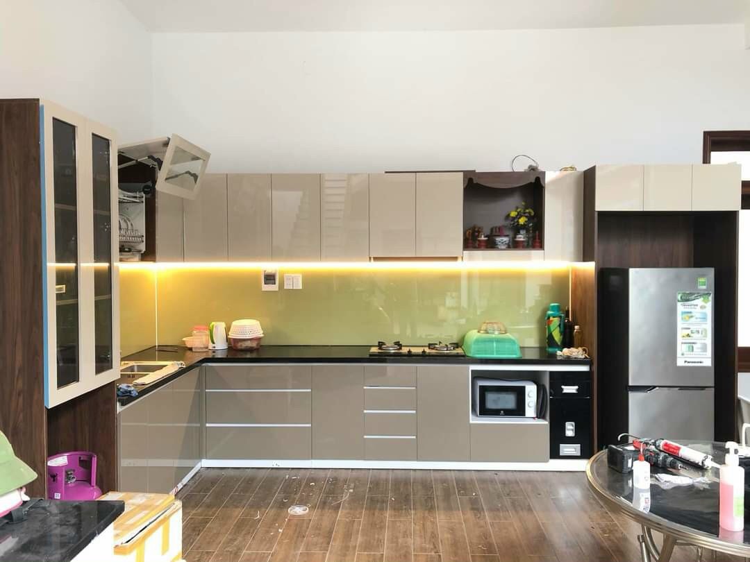 tủ bếp nhựa pvc