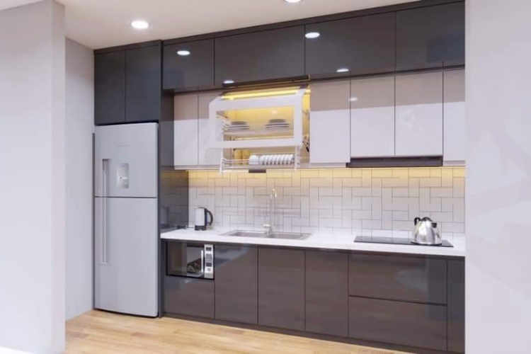 tủ bếp nhựa pvc
