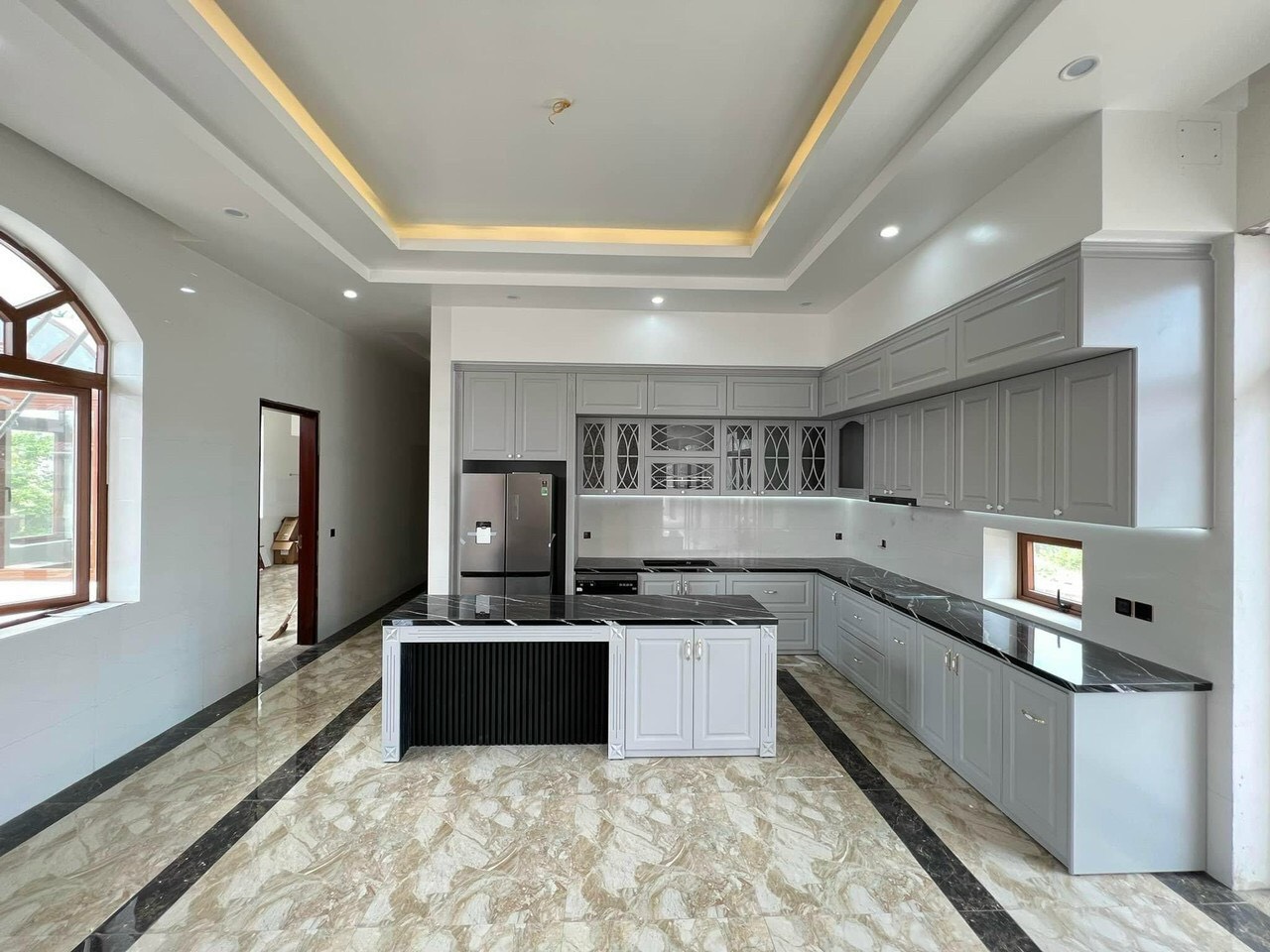 tủ bếp nhựa pvc