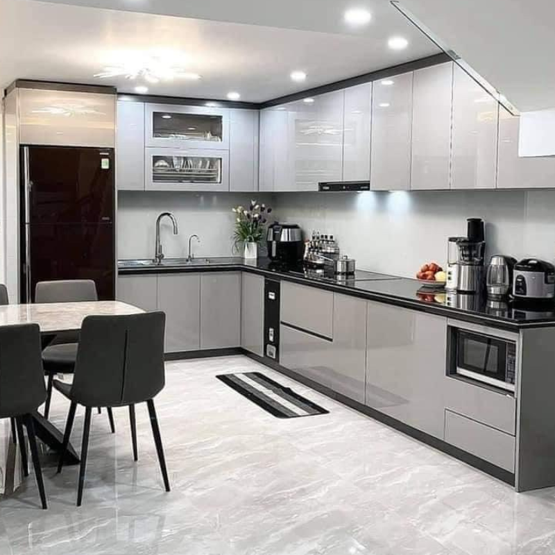 tủ bếp nhựa pvc