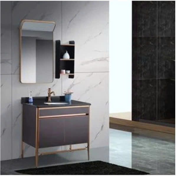 tủ chậu lavabo inox