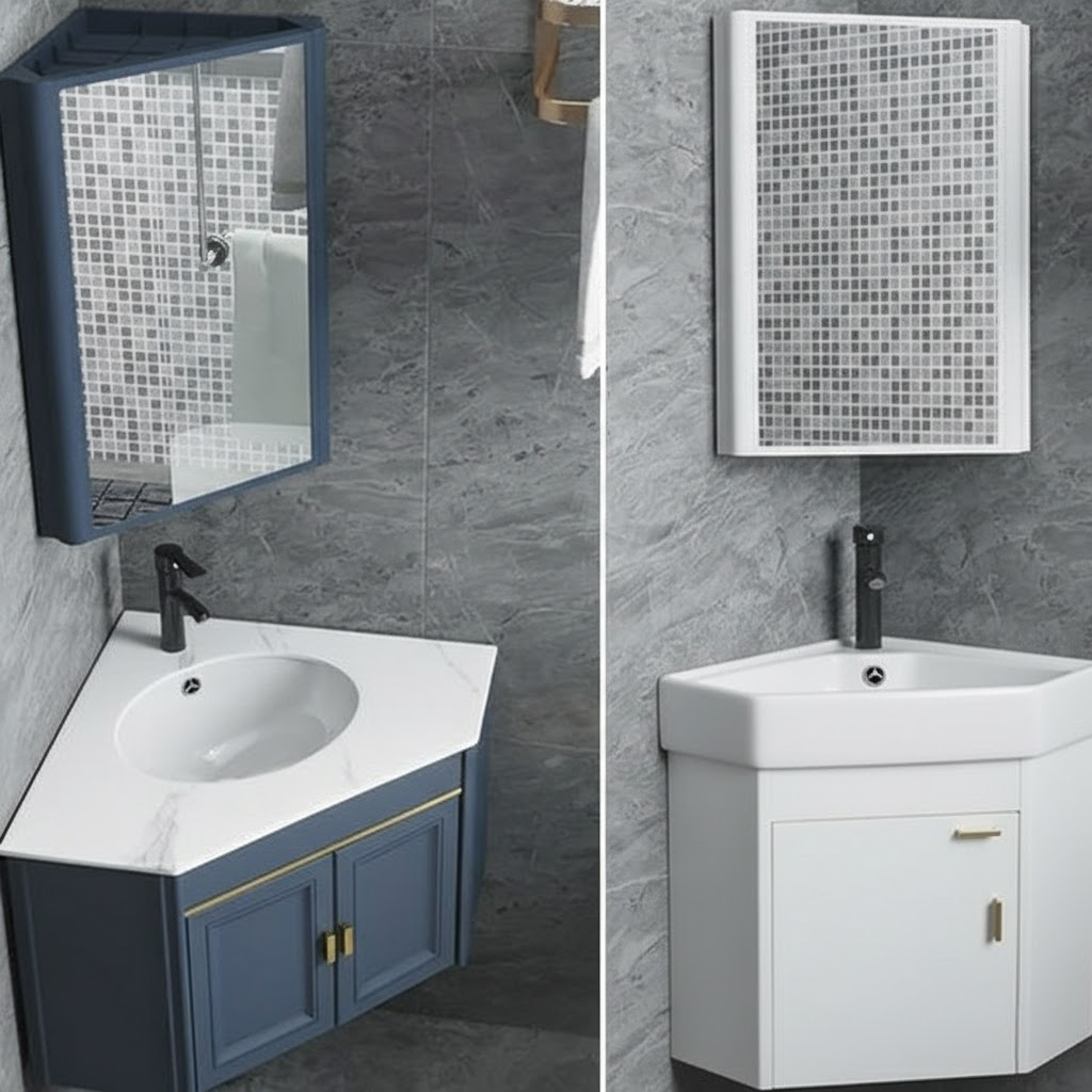 tủ chậu lavabo inox