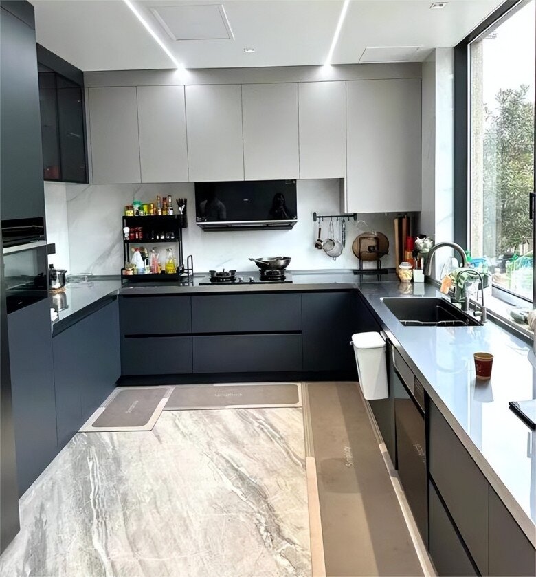 tủ bếp inox modul