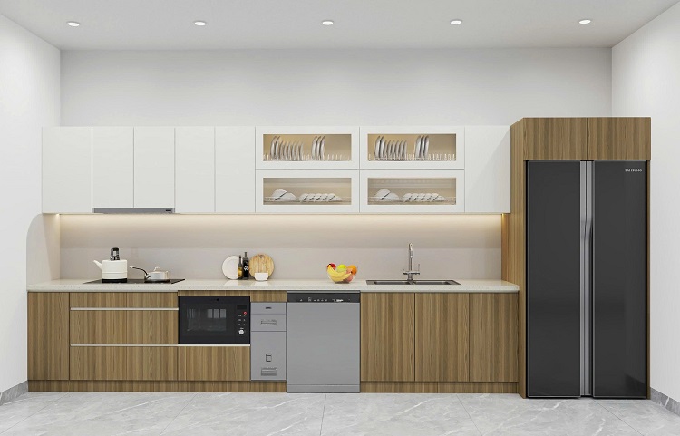 tủ bếp inox modul