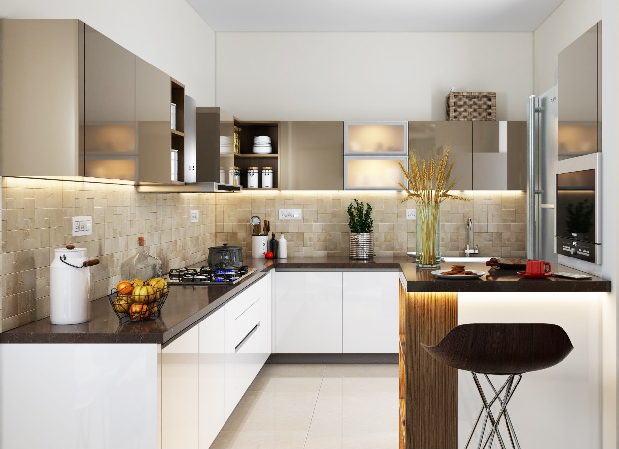 tủ bếp inox modul
