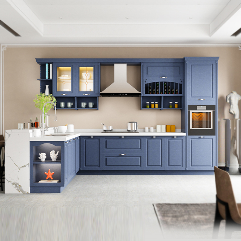 tủ bếp inox modul